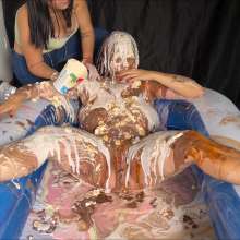 RevSlymsford: Gaby The Human Ice Cream Sundae