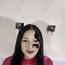 FemmeSplosh: Goth Gets Gunged