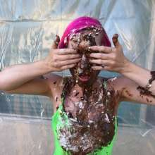 CreamMeAgain: I got pied by a new friend!