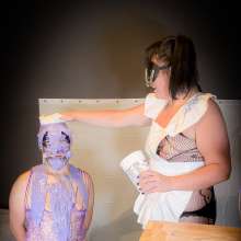 MissNoire - EffToy: Cake Batter 101--Sissy Cuffed, Gagged and Chastity Humiliation