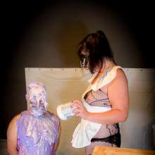 MissNoire - EffToy: Cake Batter 101--Sissy Cuffed, Gagged and Chastity Humiliation