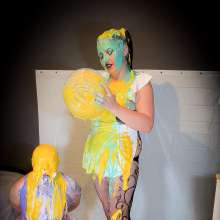MissNoire - EffToy: Cake Batter 101--Sissy Cuffed, Gagged and Chastity Humiliation