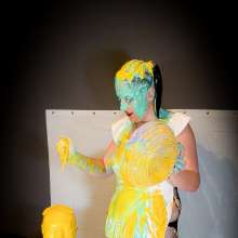 MissNoire - EffToy: Cake Batter 101--Sissy Cuffed, Gagged and Chastity Humiliation