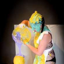 MissNoire - EffToy: Cake Batter 101--Sissy Cuffed, Gagged and Chastity Humiliation