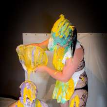 MissNoire - EffToy: Cake Batter 101--Sissy Cuffed, Gagged and Chastity Humiliation