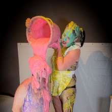 MissNoire - EffToy: Cake Batter 101--Sissy Cuffed, Gagged and Chastity Humiliation