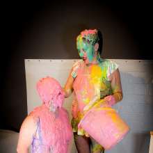MissNoire - EffToy: Cake Batter 101--Sissy Cuffed, Gagged and Chastity Humiliation