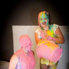 MissNoire - EffToy: Cake Batter 101--Sissy Cuffed, Gagged and Chastity Humiliation