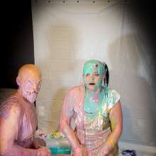 MissNoire - EffToy: Cake Batter 101--Sissy Cuffed, Gagged and Chastity Humiliation