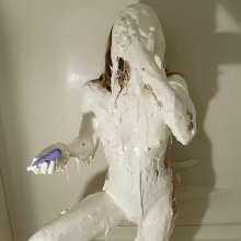 RevSlymsford: Kaydens X Rated Naked Head 2 Toe In Marshmallow + Dildo Wank