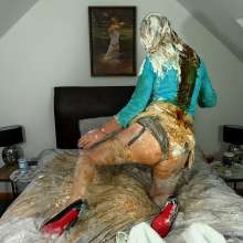 custardcouple: Messy Breakfast In Bed 5