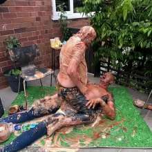 custardcouple: Messy Fill Our Jeans Sex