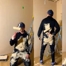 vstyle83: Messy Paint Job in Adidas
