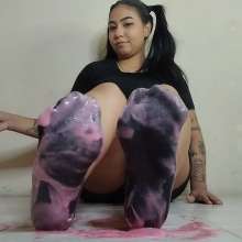 KendraCreampie: Messy Slime in Stockings