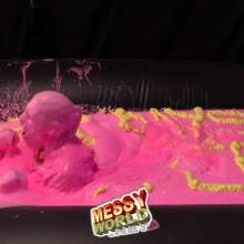 LiquidX: Callum Plunged in Overalls after mixing 3,000 litres of Gunge