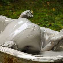 dlodoski: Anabelle, Fun in the Mud Tub--Photos