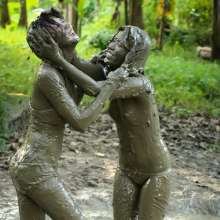 dlodoski: Angel and Crystal, Mud Tug of War--Photos