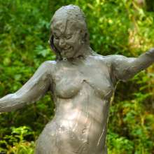 dlodoski: Brittany Has Fun in the Bubbling Mud--Photos