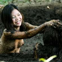 dlodoski: May and Monique and the Peat Pole Challenge--Photos