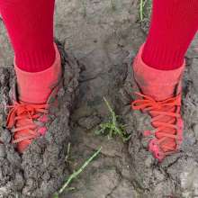 MuddySideUp: Muddy Pink Nike Mercurial's02