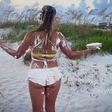 Alana SexyMessyBabes: Naughty on the Beach