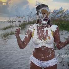 Alana SexyMessyBabes: Naughty on the Beach
