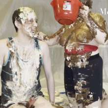 Messy MM: Naughty Rock Paper Scissors Pie!  Messy Blow Job and More!