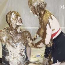 Messy MM: Naughty Rock Paper Scissors Pie!  Messy Blow Job and More!