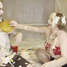Messy MM: Naughty Rock Paper Scissors Pie!  Messy Blow Job and More!