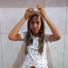 RevSlymsford: Patricia's Peanut Butter Shampoo Fun