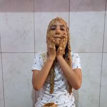 RevSlymsford: Patricia's Peanut Butter Shampoo Fun