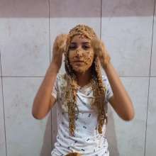 RevSlymsford: Patricia's Peanut Butter Shampoo Fun