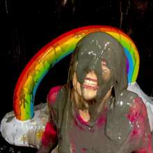 FemmeSplosh: Set Gets Wet: Ellie Shou Gets Gunged