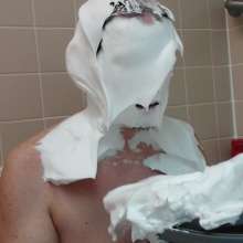 mhop: Shaving Foam Head Dunks