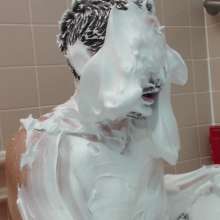 mhop: Shaving Foam Head Dunks