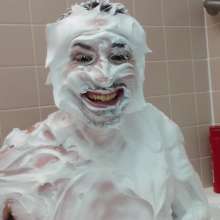 mhop: Shaving Foam Head Dunks