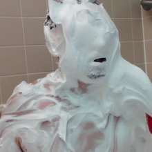mhop: Shaving Foam Head Dunks