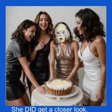 PhotoSlop: Saturday Night AI Fun With Pie Holding and a bit more
