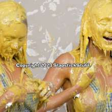SlapstickStuff: Elly Returns to SlapstickStuff as a (Not Quite) Naked Baker!