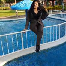 Hikari-Studio-Wam: Submerged in the Pool in a Business Suit