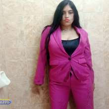Hikari-Studio-Wam: Taking a Good Shower with My Fuchsia Suit