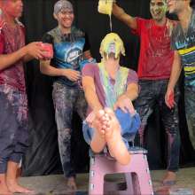 RevSlymsford: The Tickling and Messy Gameshow Concludes: Lance Gets I!