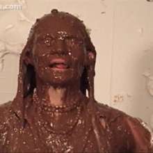 Anglefan: Alexia's chocolate slime scene with one of her hottest outfits!