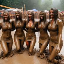 Poseidon: More Mud Volleyball--Sorority Sisters vs Corporate Women