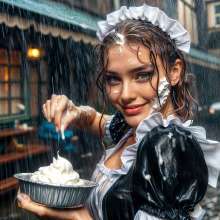 Sleazoid44: "Maid" to Throw Pies