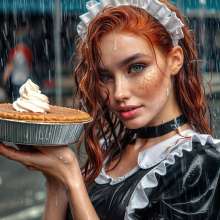 Sleazoid44: "Maid" to Throw Pies