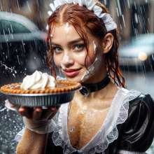 Sleazoid44: "Maid" to Throw Pies