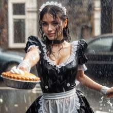 Sleazoid44: "Maid" to Throw Pies