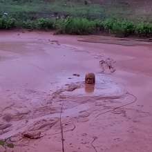TannerQS: Almost Caught in Construction Mud (camera 1)
