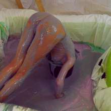 HotWamHD: Antonia's Gunge Yoga Leotard Try-on Pt2  now in umd store!